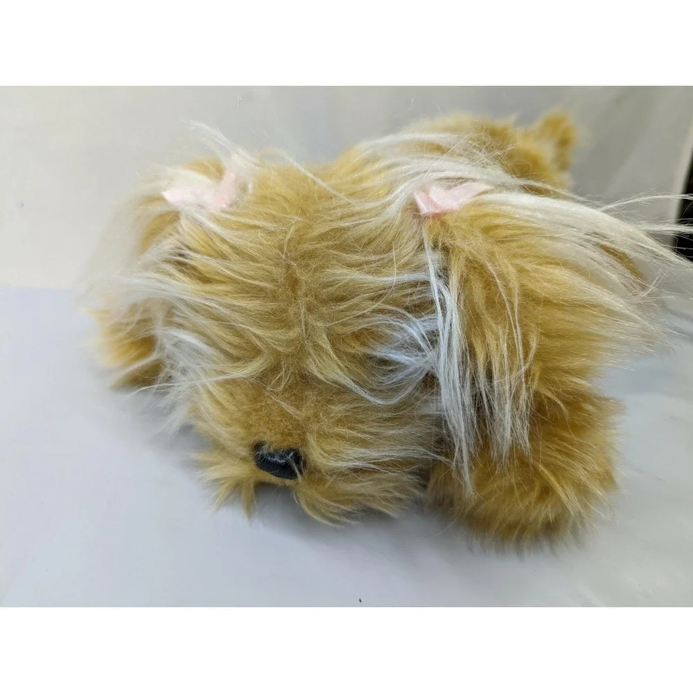 Russ Sparkle‎ Dog Plush Terrier Golden 2 Puppies Lot Stuffed Animal Toy